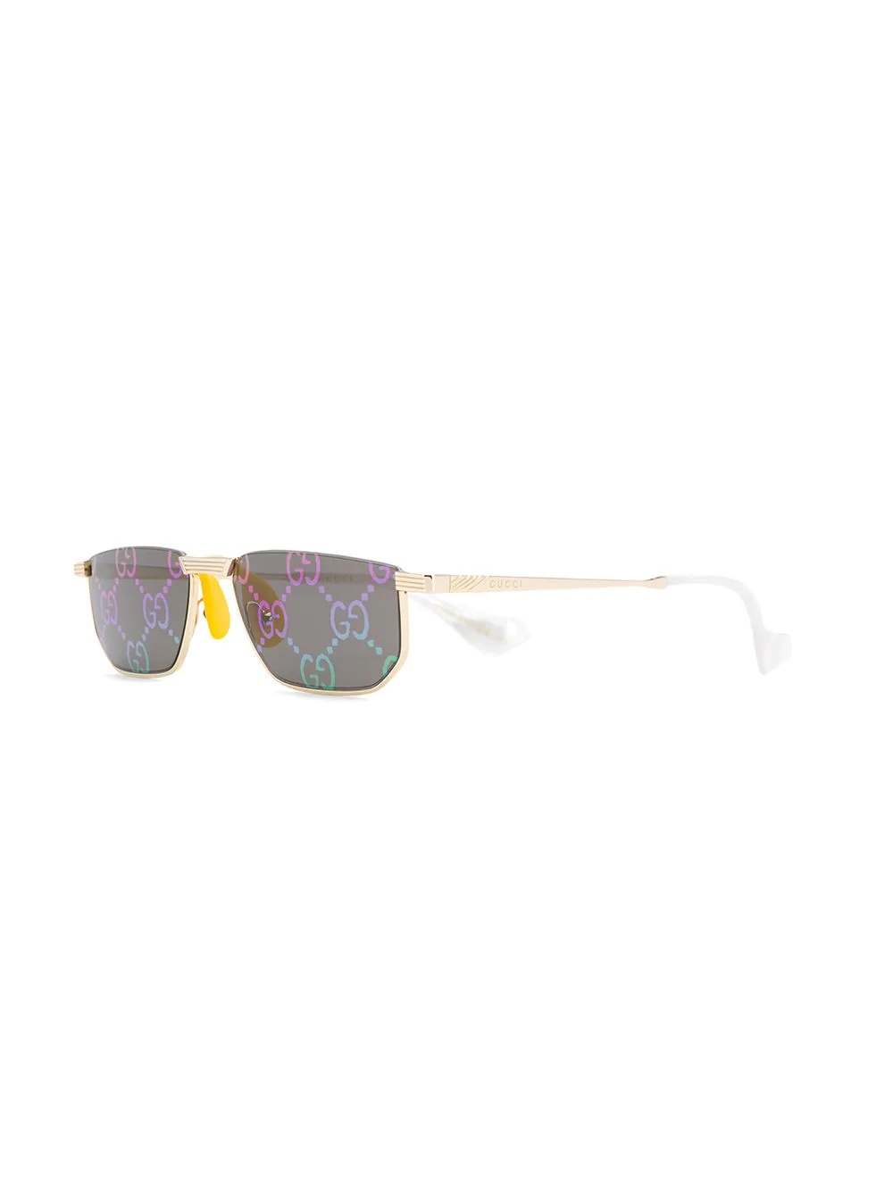 GG motif lensed sunglasses - 2