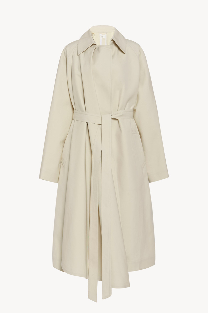 Maia Coat in Virgin Wool and Cotton 1