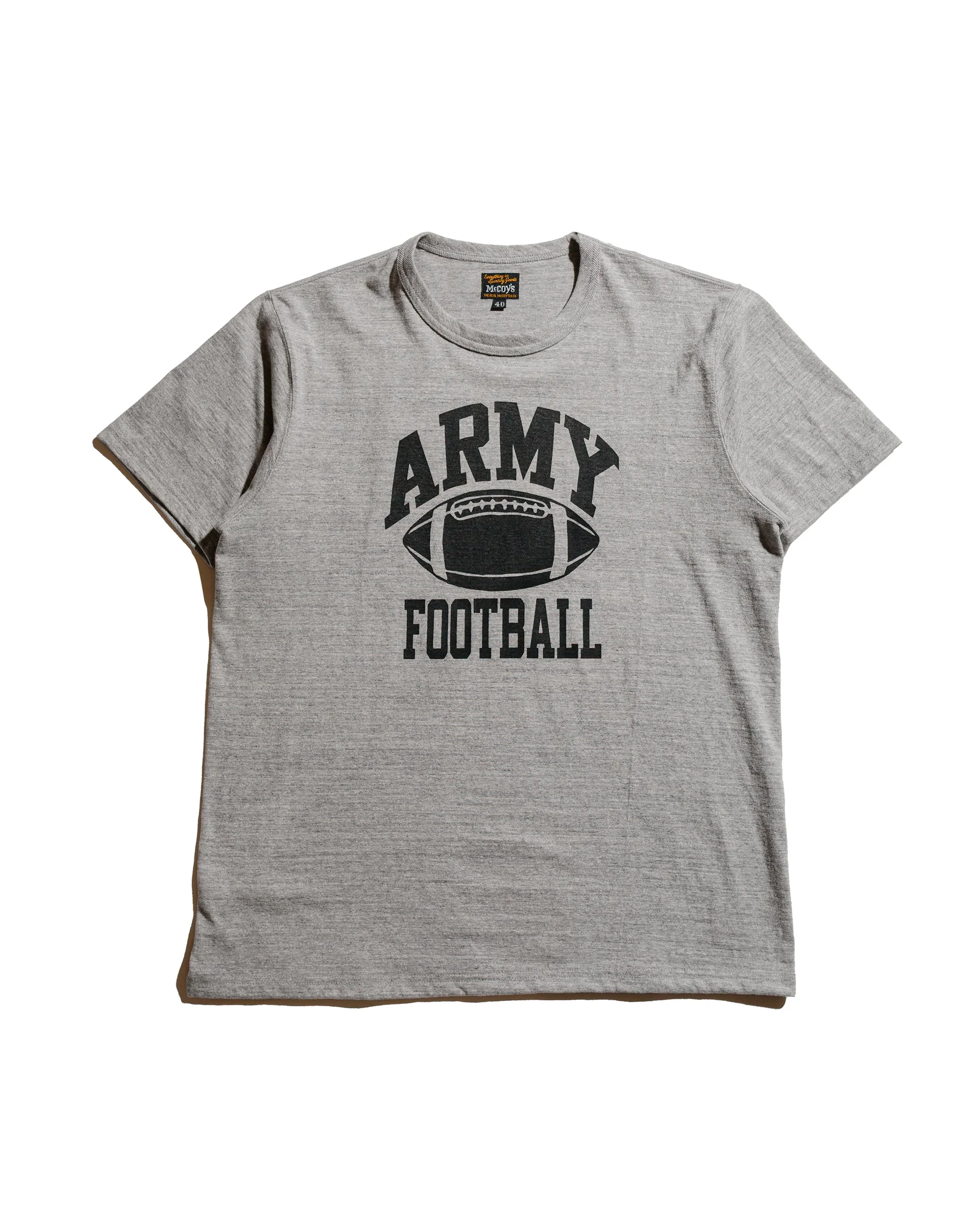 MC25009 Military Tee / Army Football Gray - 1