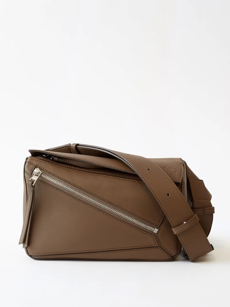 Loewe Puzzle small leather belt bag | matchesfashion