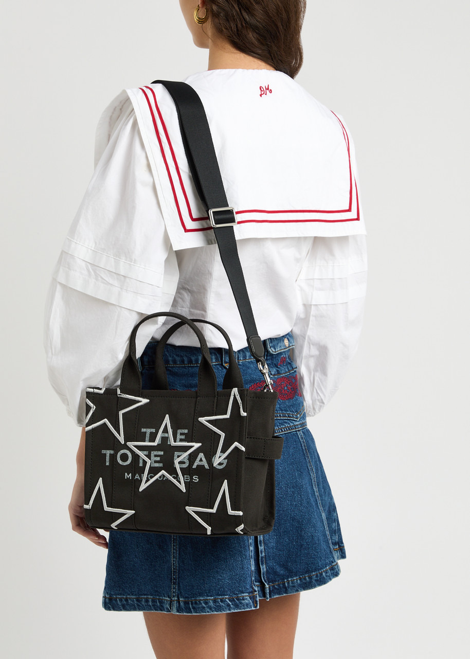 Marc Jacobs The Tote Small Embroidered Canvas Tote - 6