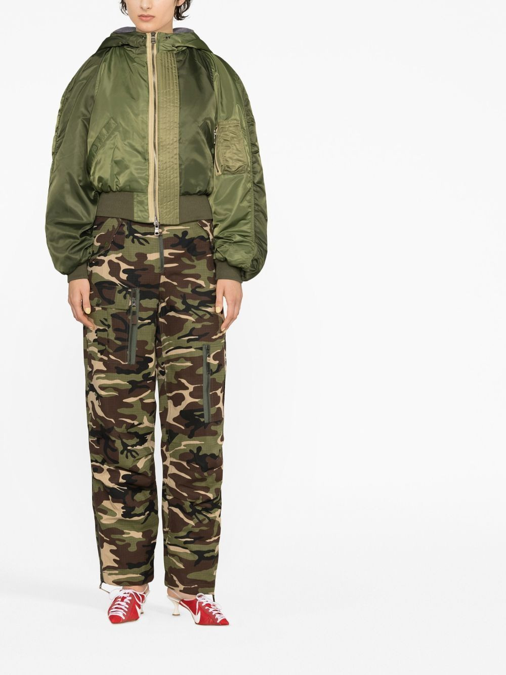 Kamila colour-block bomber jacket - 2
