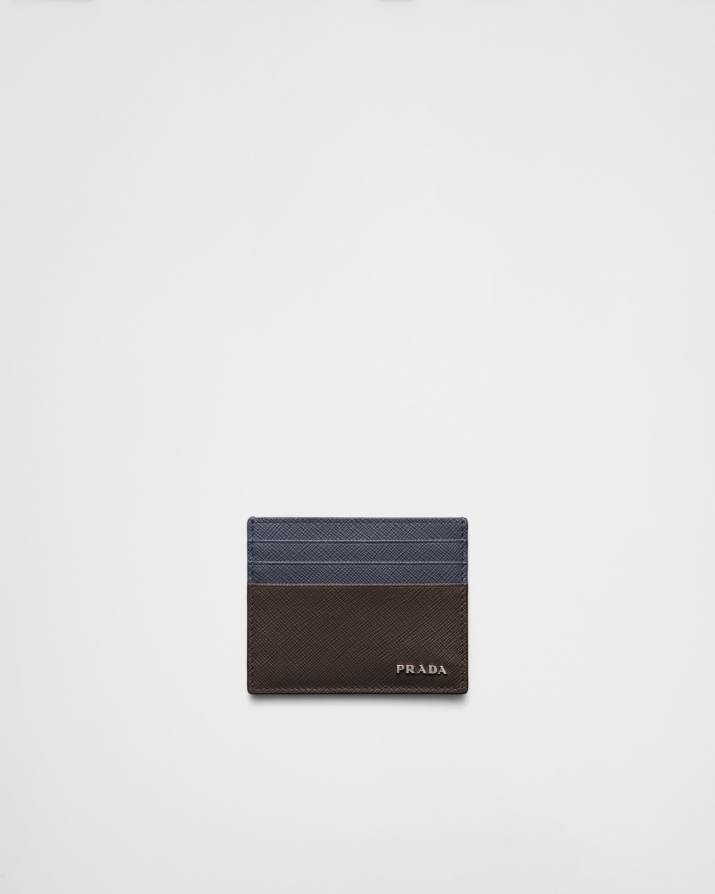 Saffiano leather card holder - 1