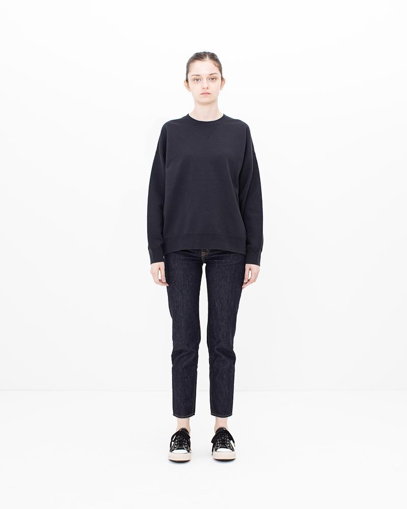 AMPLUS SWEAT L/S W BLACK - 2