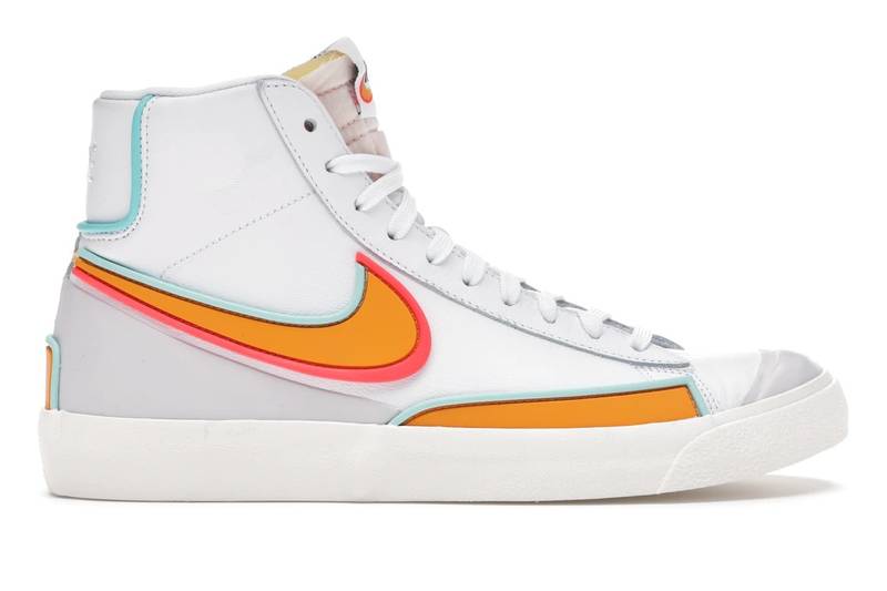 Nike Blazer Mid Infinite White Kumquat - 1
