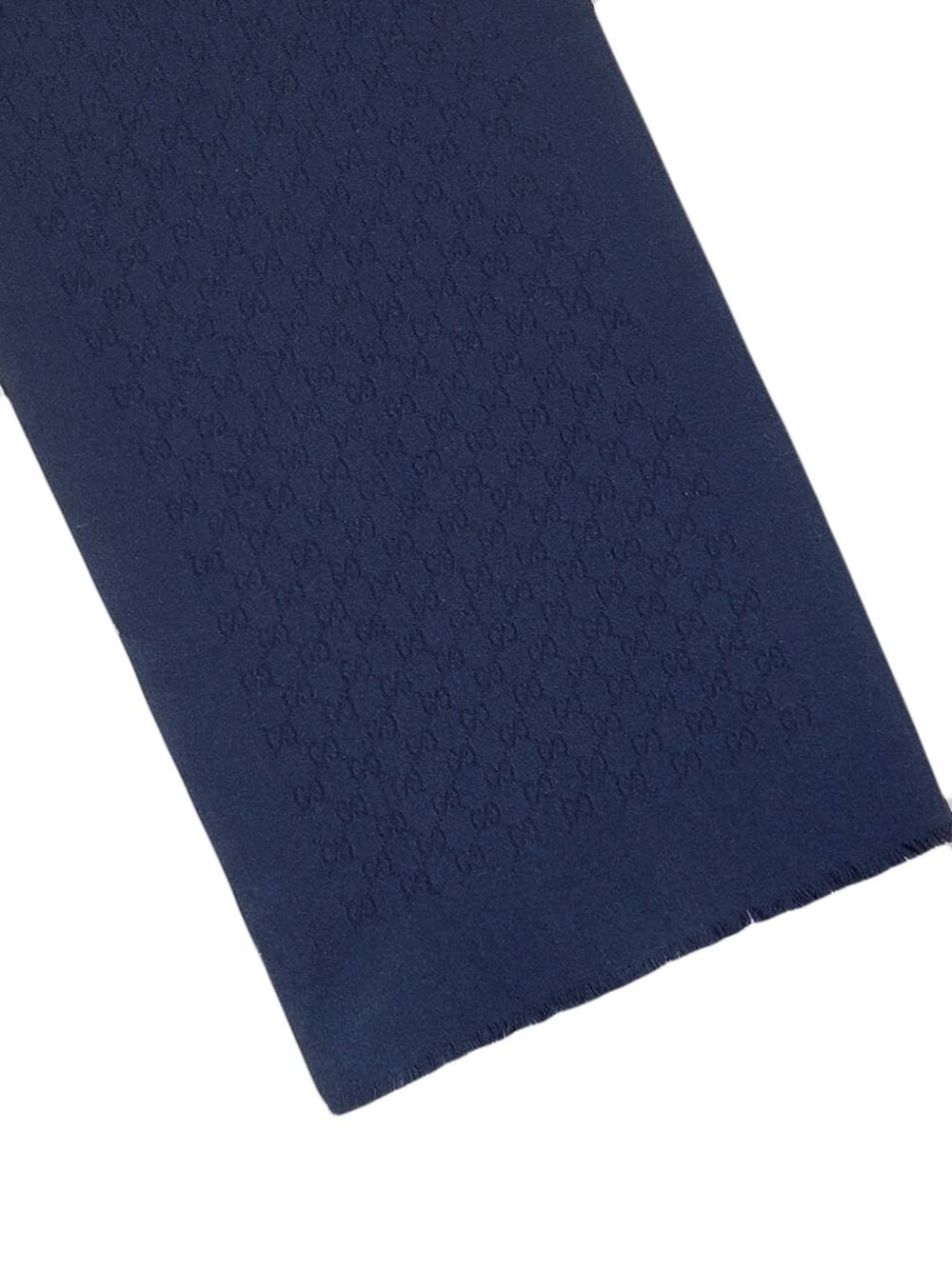 GG jacquard cashmere scarf - 2