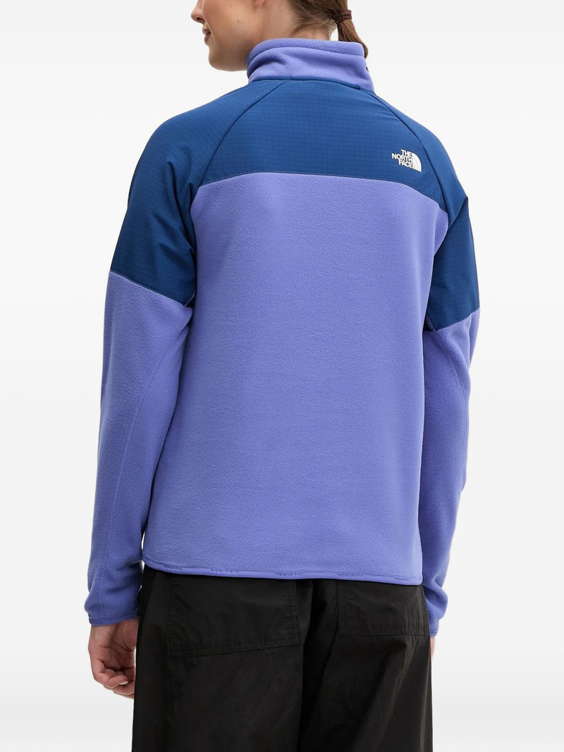 quarter-zip colour-block sweatshirt 3