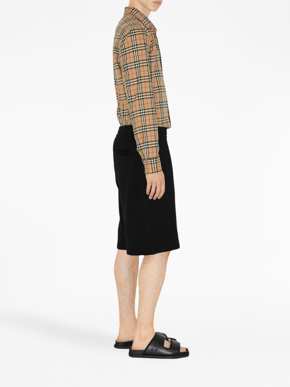 Vintage Check-pattern cotton shirt - 3