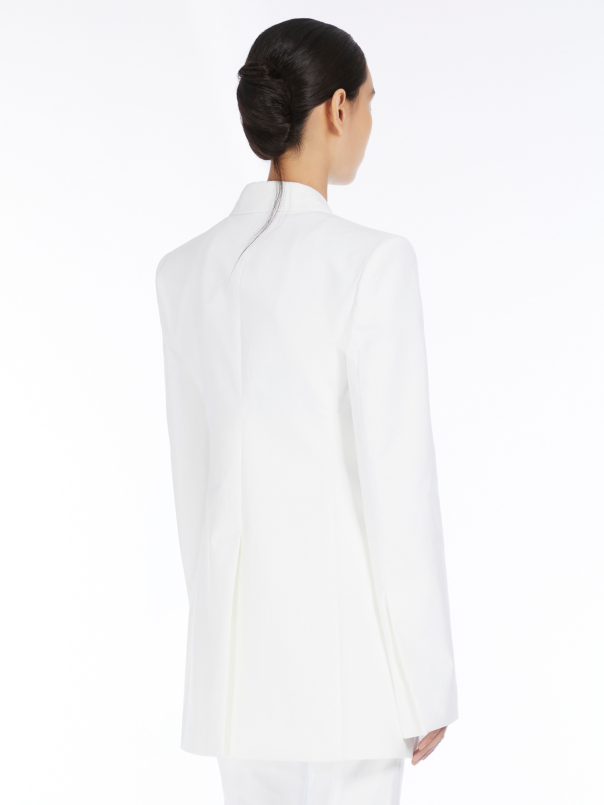 ASTER Stretch bi-material blazer - RUNWAY - 4
