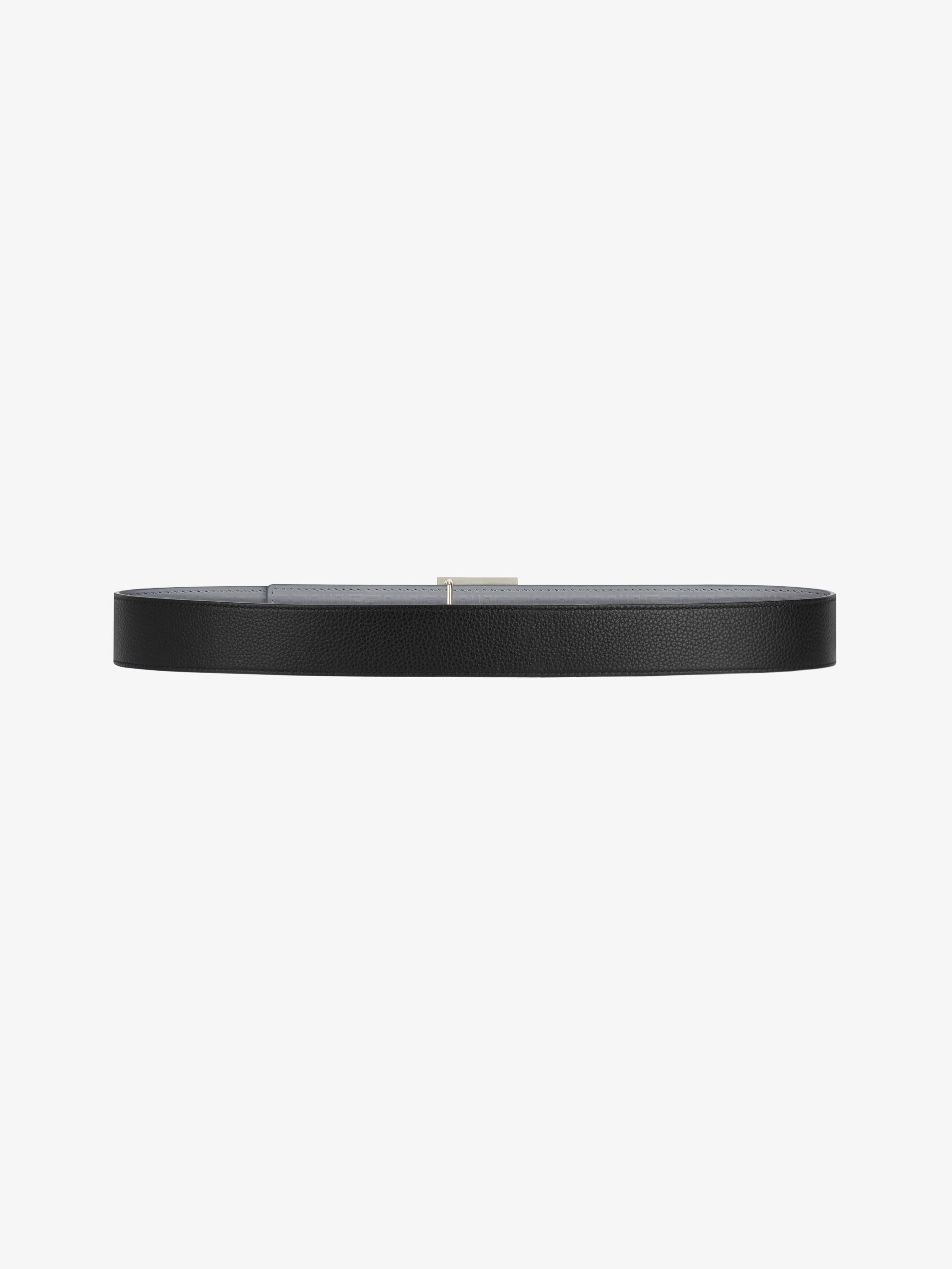 4G REVERSIBLE BELT IN MICRO 4G LEATHER - 3
