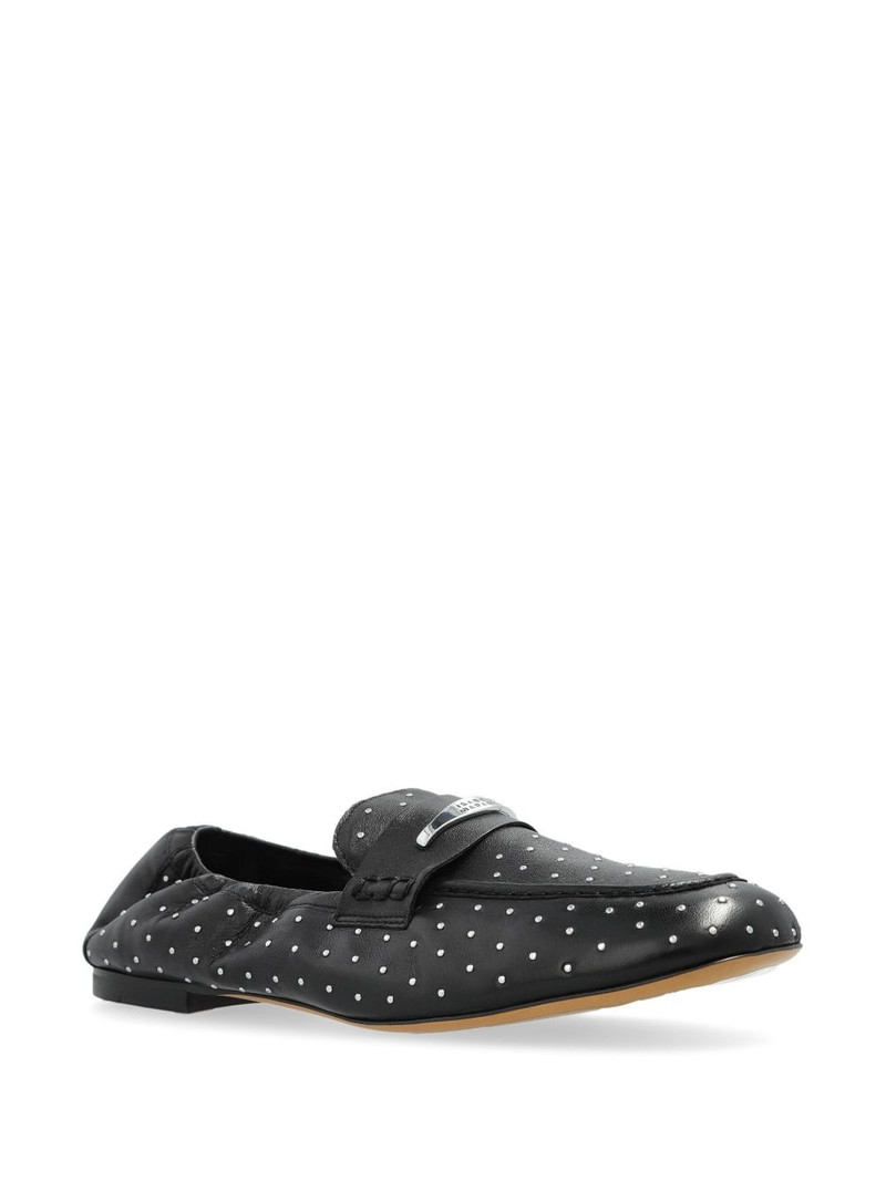 Isabel Marant studded leather loafers outlook
