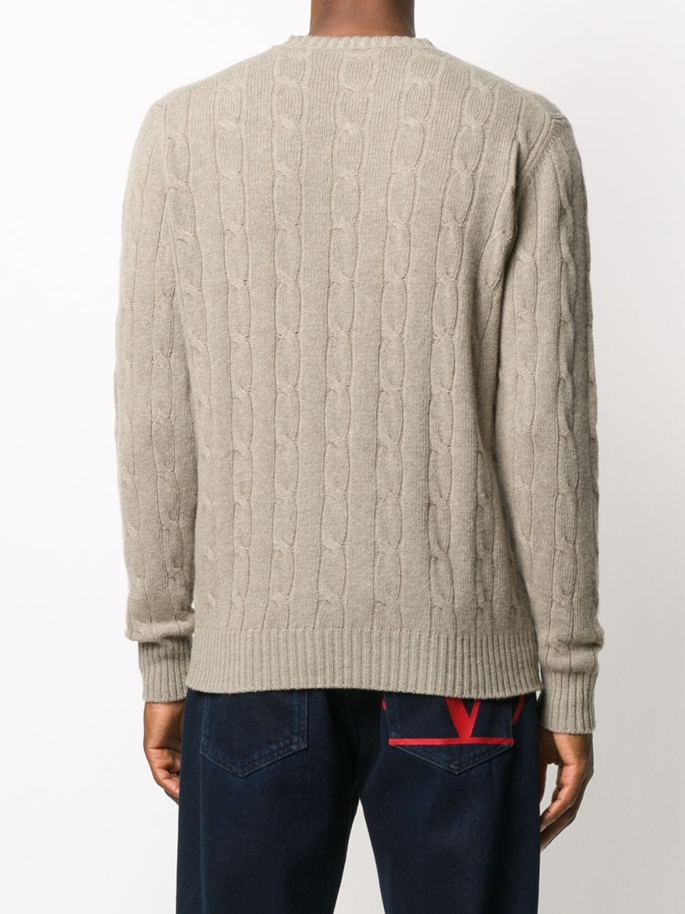 cable knit sweater - 4