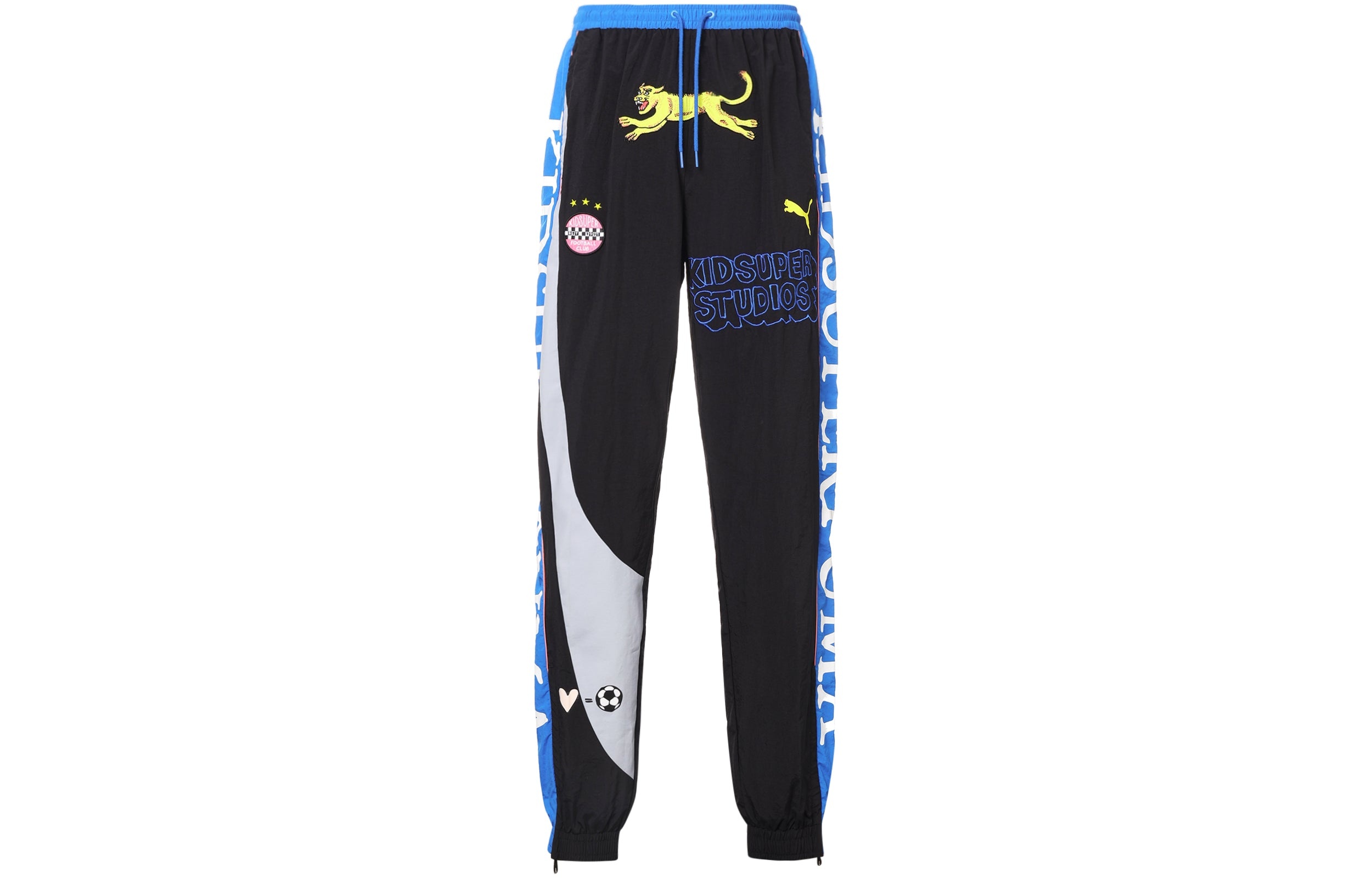 PUMA x KS Jointly Signed Track Pants Sports Long Pant Male Black 598462-01 - 1