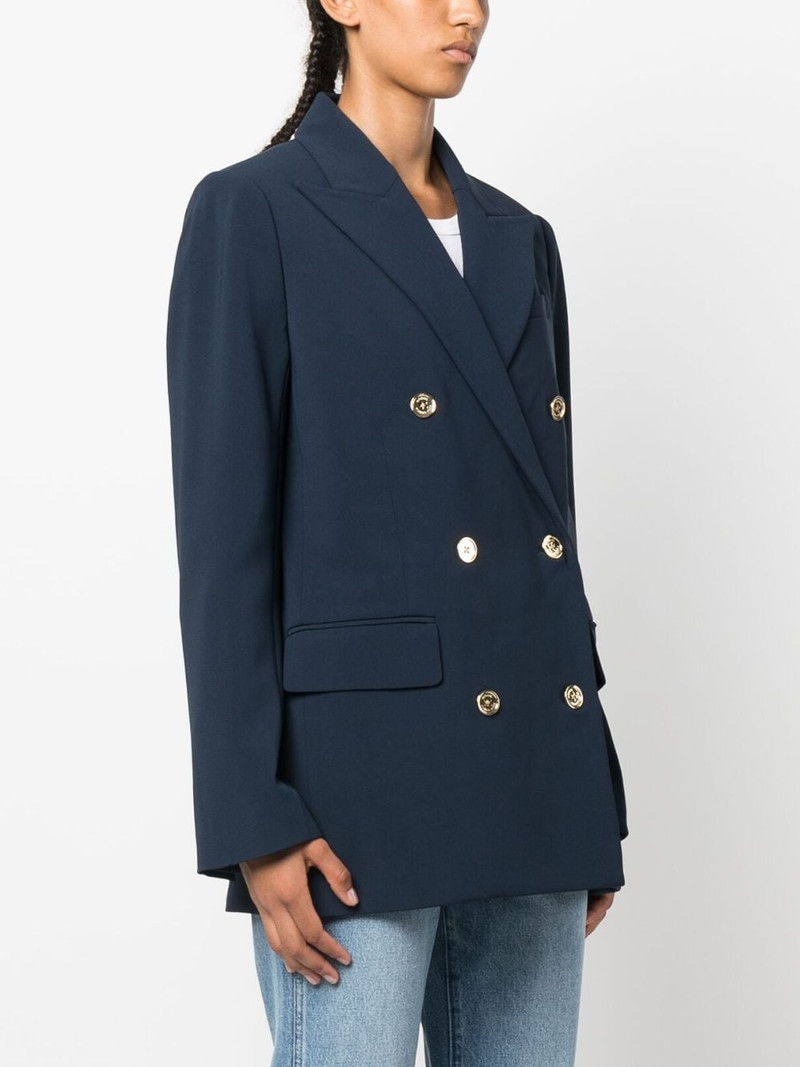 logo-button double-breasted blazer 3