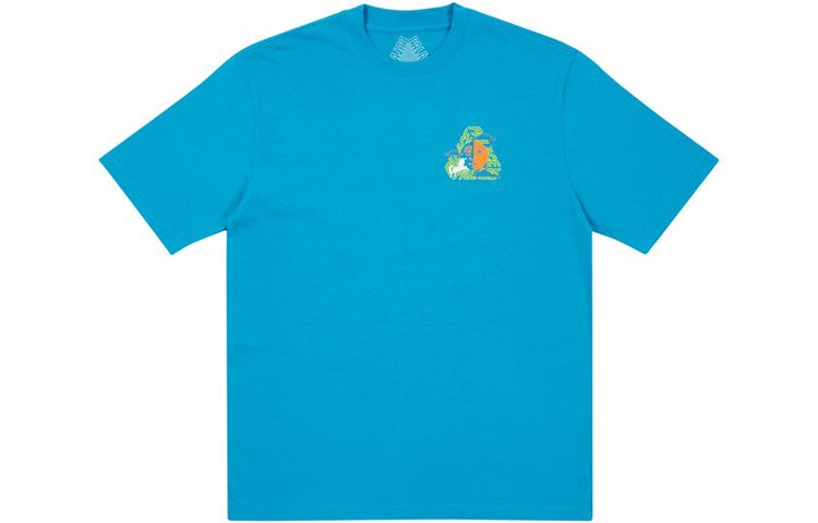 Palace FW21 Da One T-Shirt Petrol 'Blue' P21TS055 - 2