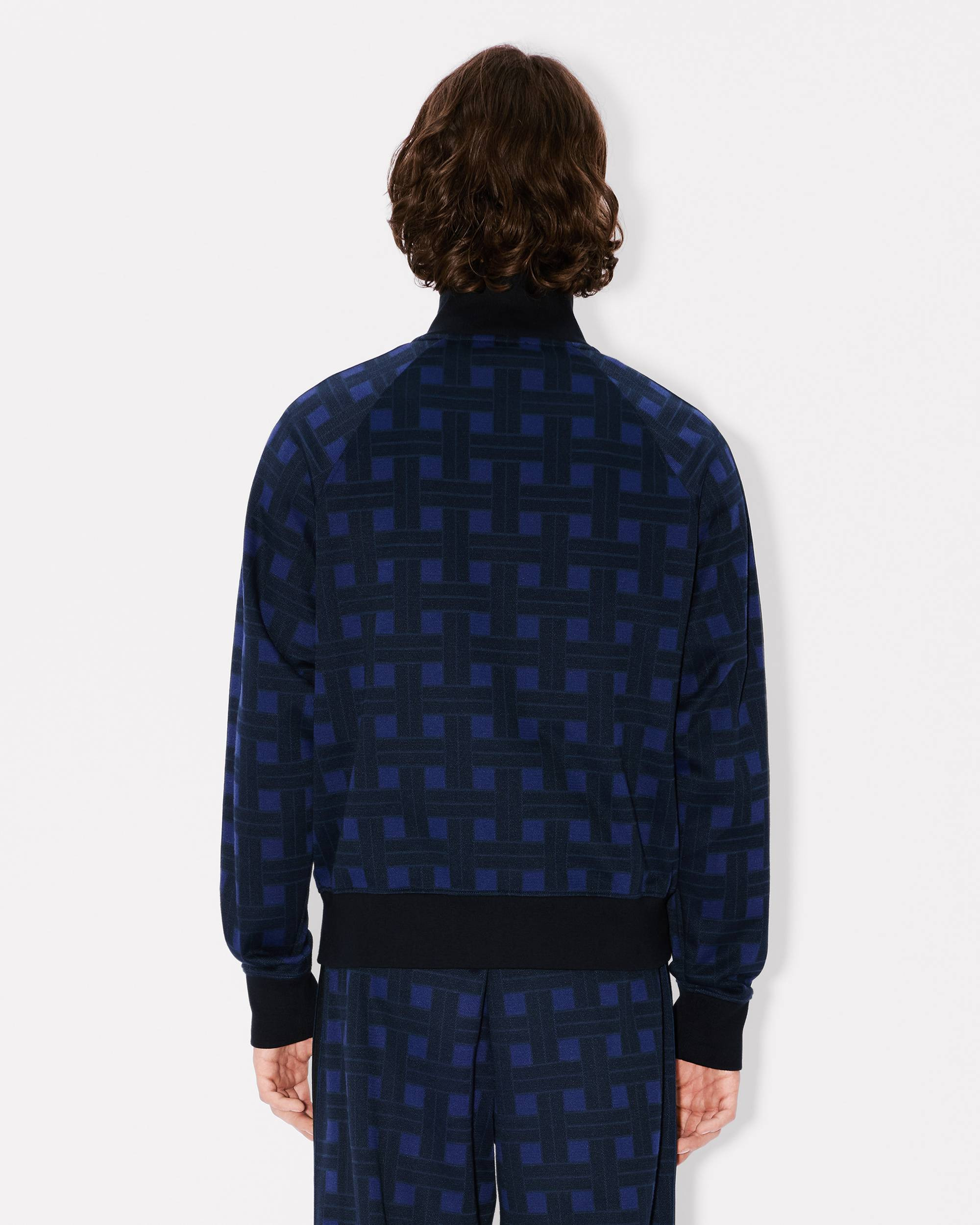 'KENZO Weave' tracktop in jacquard - 4
