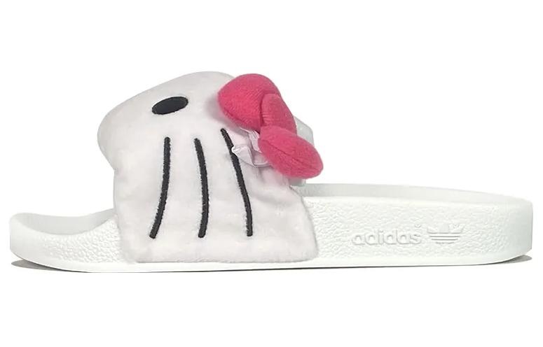 (WMNS) adidas Originals X Hello Kitty Adilette Slides 'White' IG8419 - 2