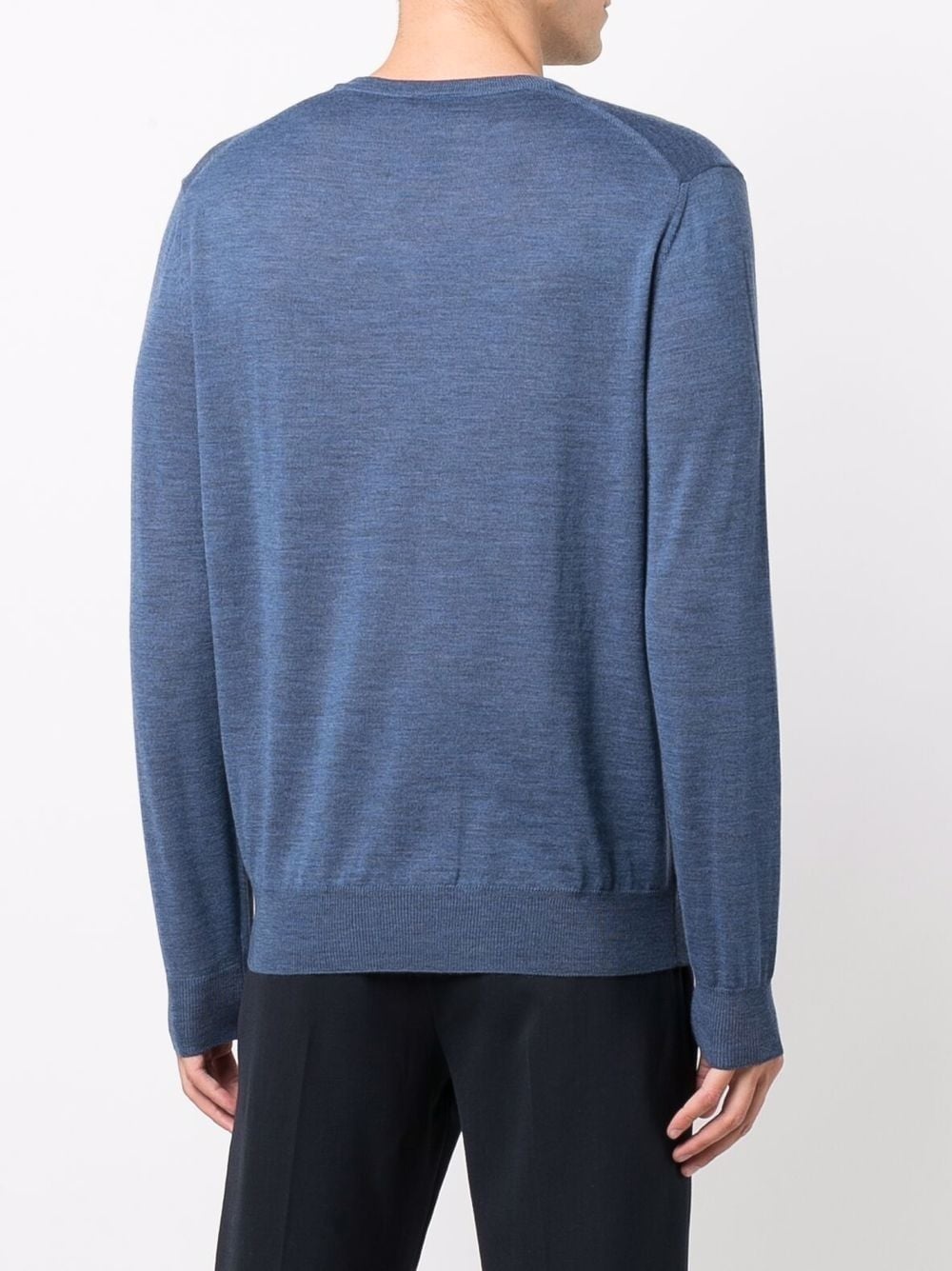 merino V-neck jumper - 4