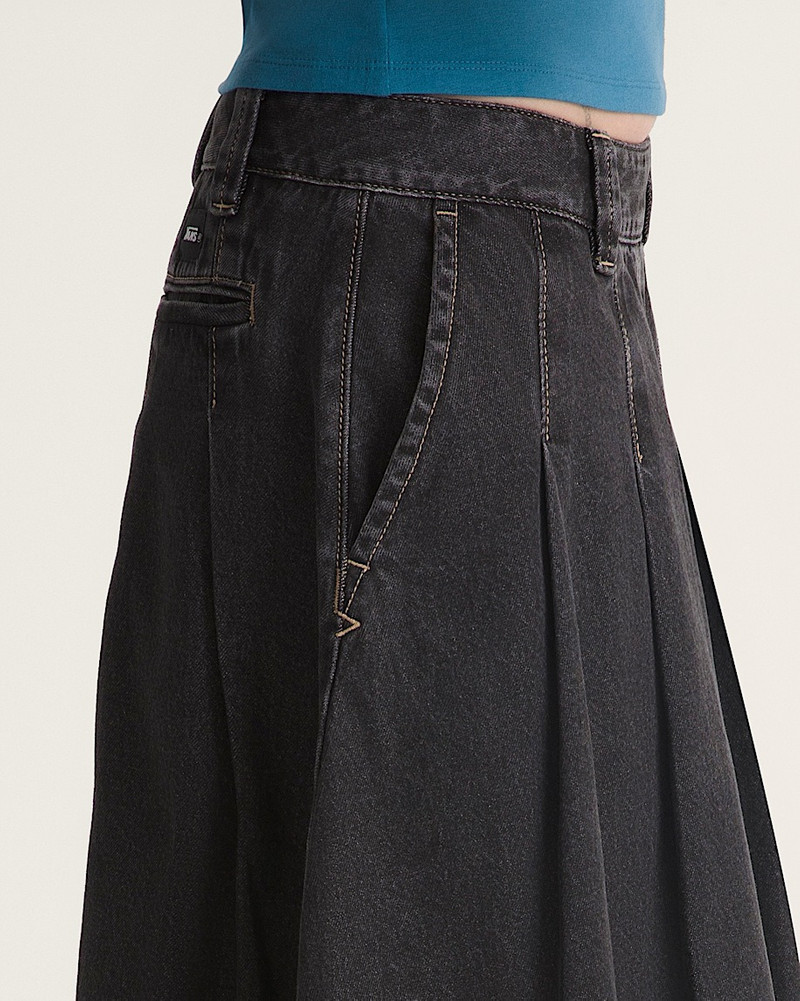 Authentic Chino Denim Skirt 6