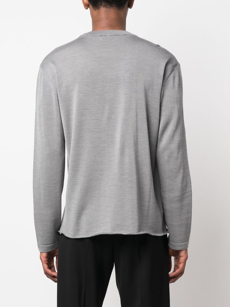 long-sleeve knitted jumper 4