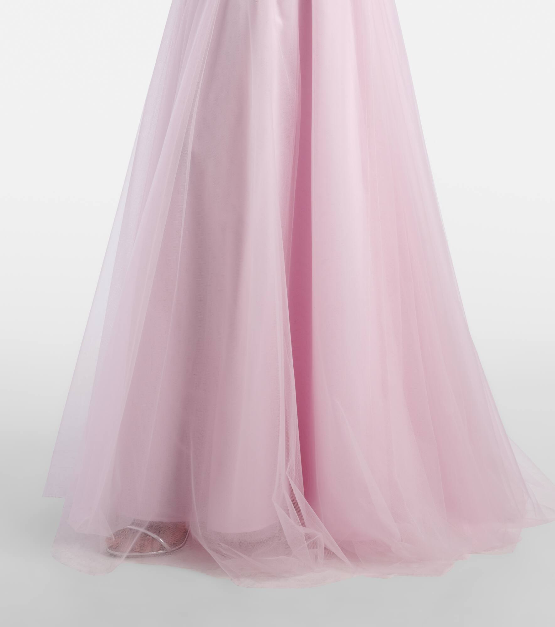 Edra embellished tulle bustier gown - 6