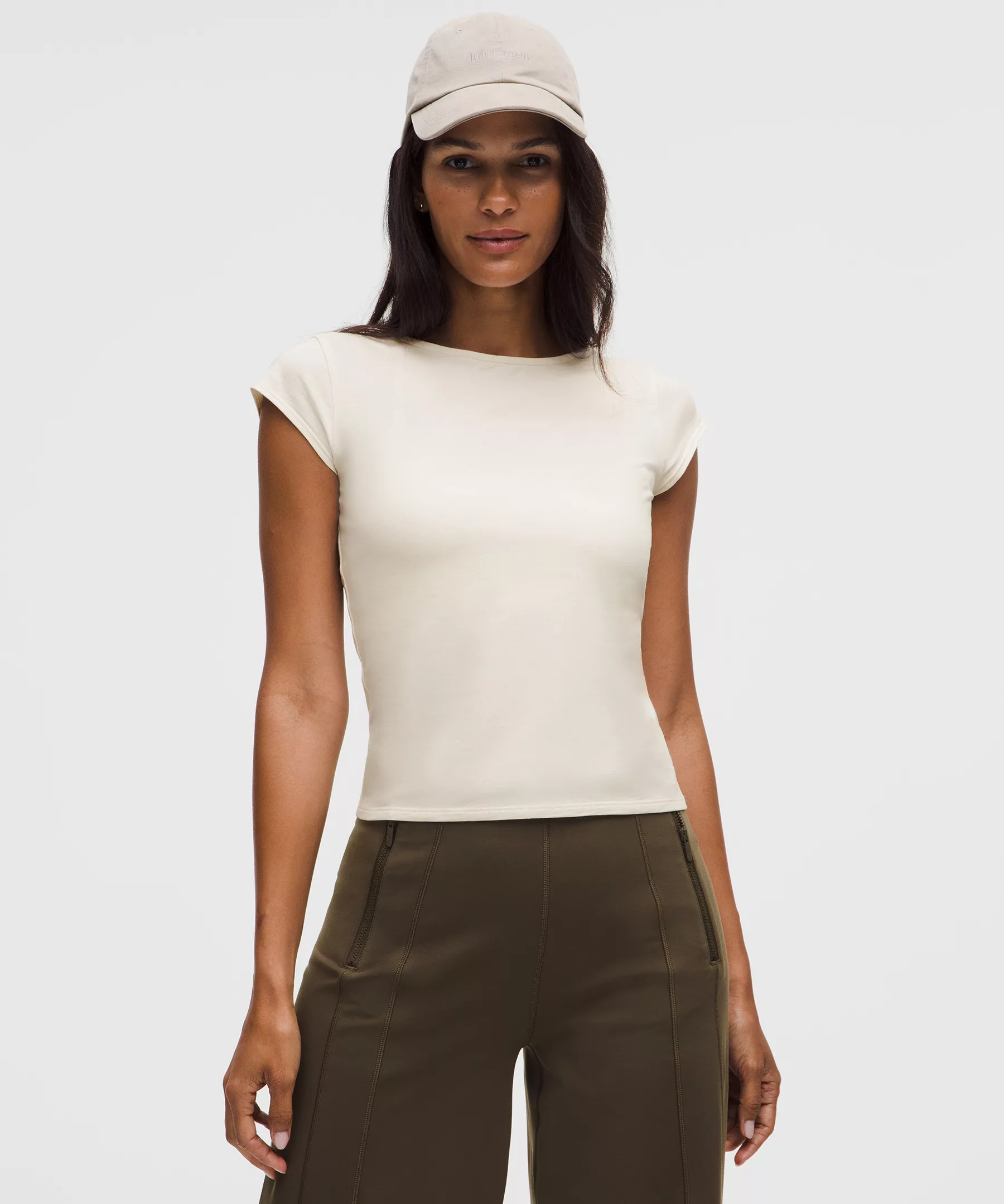 Organic Cotton Open-Back T-Shirt *Charm - 3