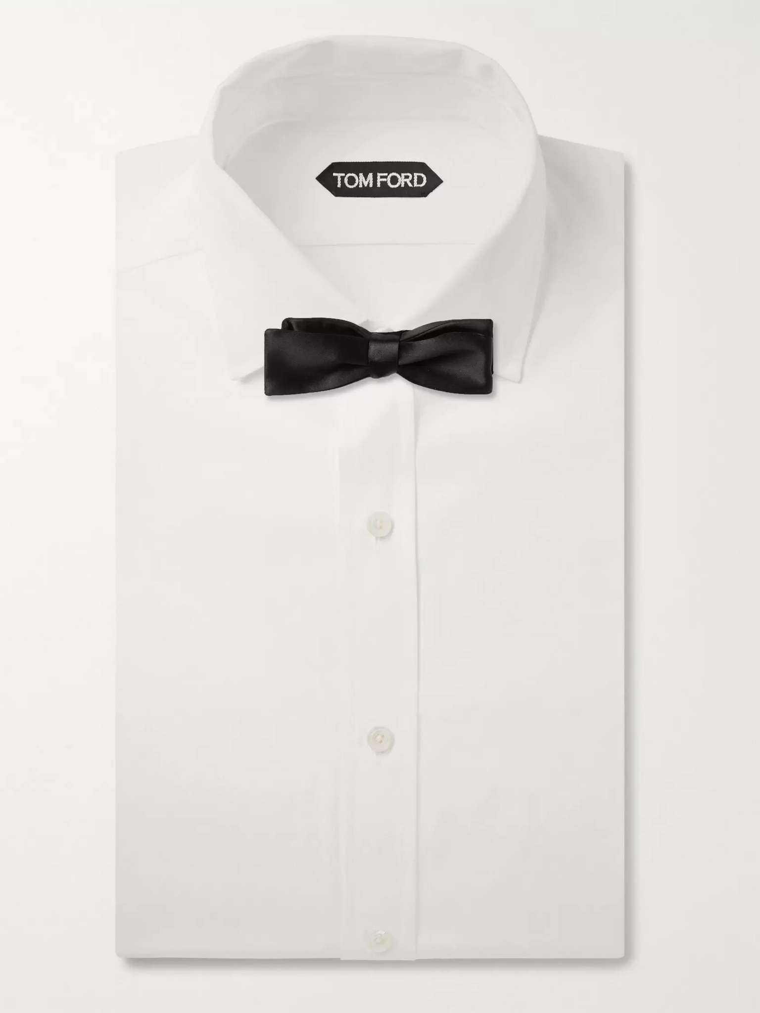 Self-Tie Silk-Satin Bow Tie - 2