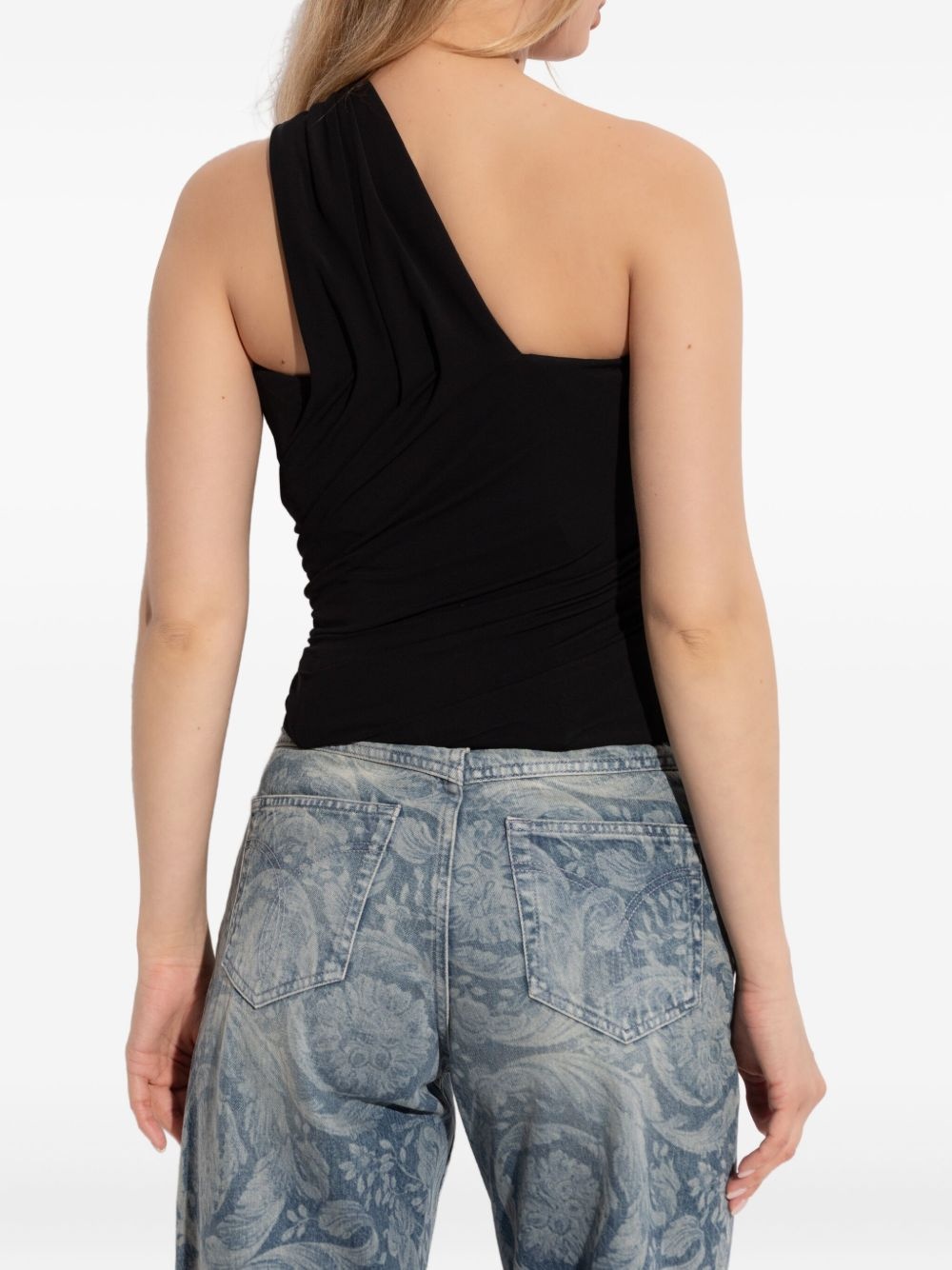 asymmetrical one-shoulder top - 4