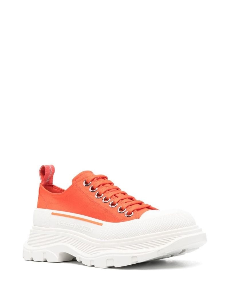 Tread-Slick Lace-Up canvas sneakers - 2