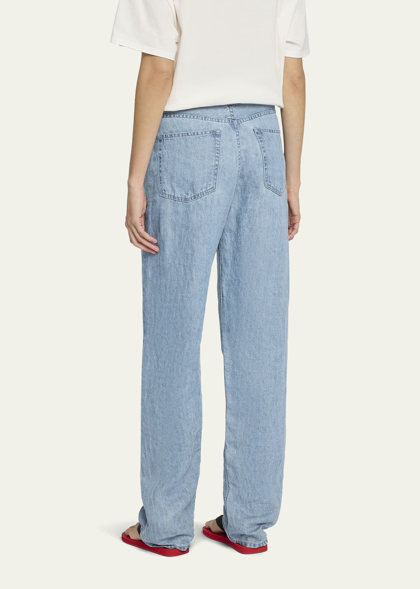 Tarley Straight Light Wash Jeans - 3