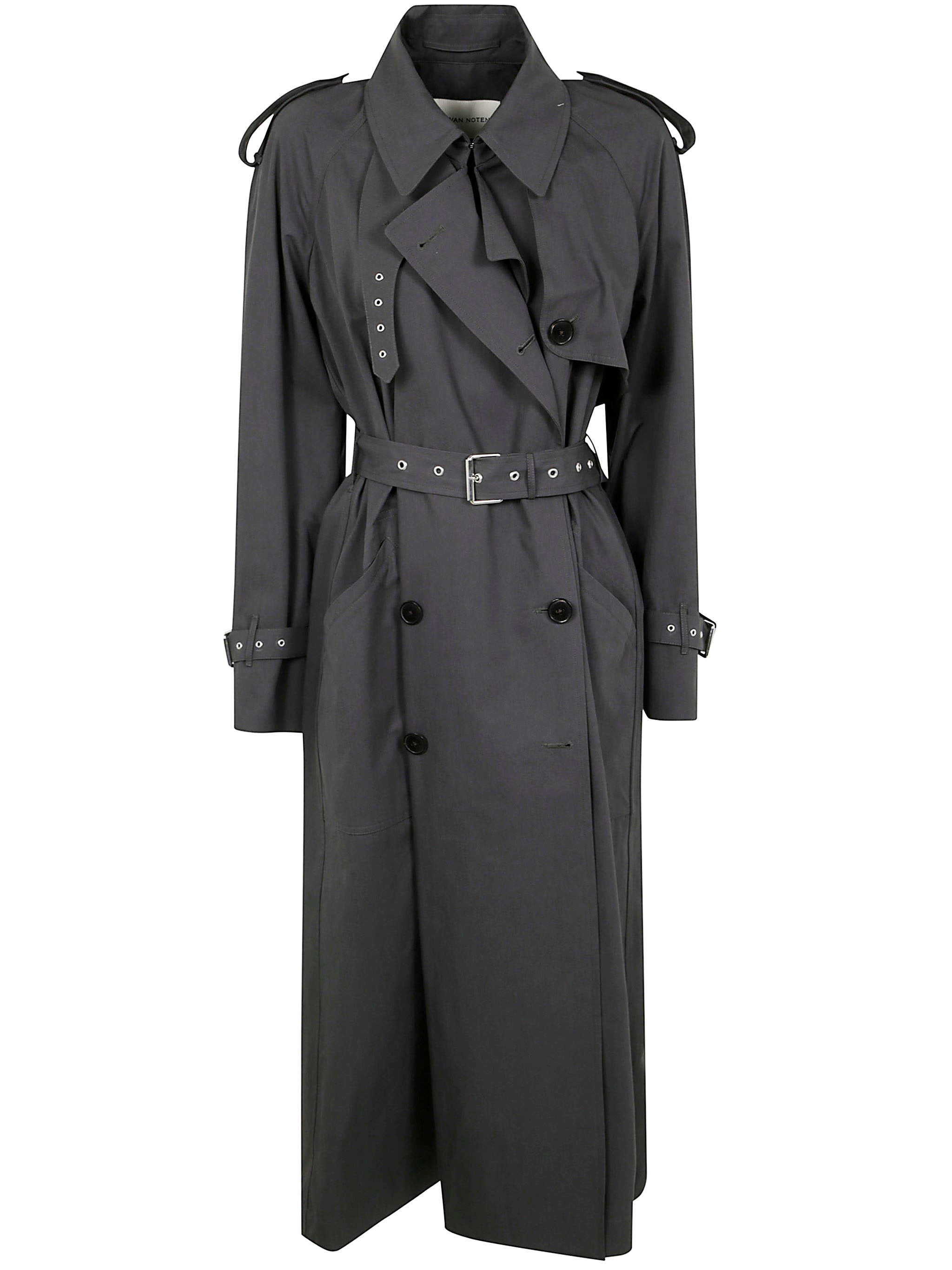 Dries Van Noten Women Risto Raincoat - 6