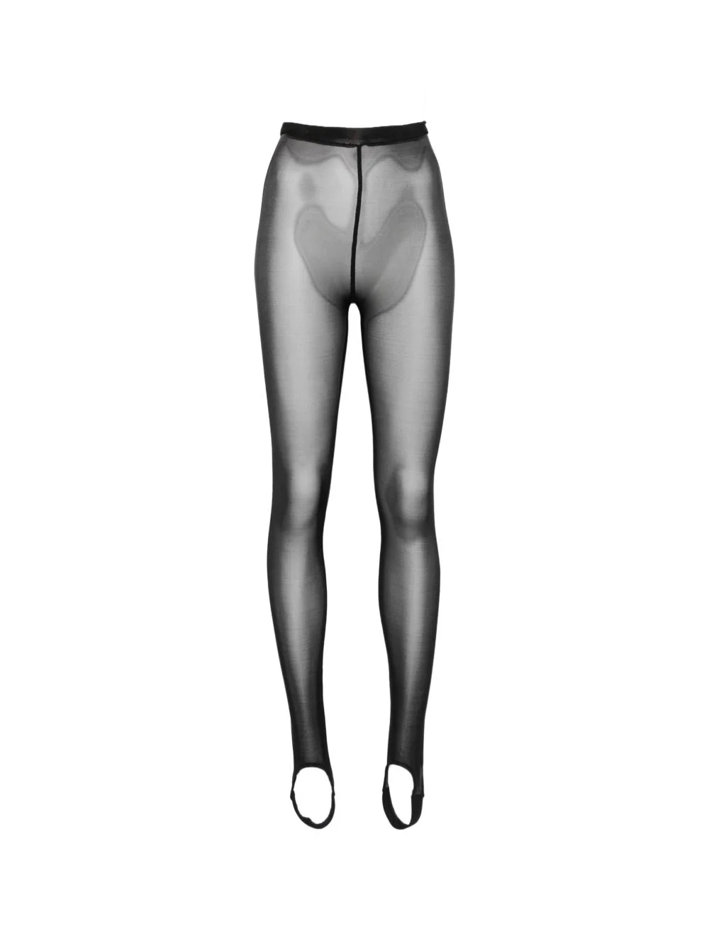 sheer stirrup trousers - 1