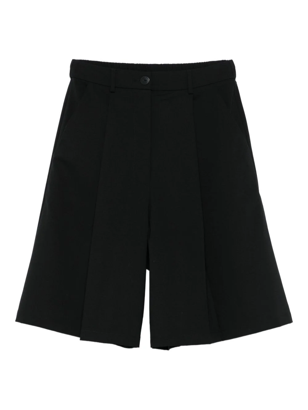 pleated shorts - 1