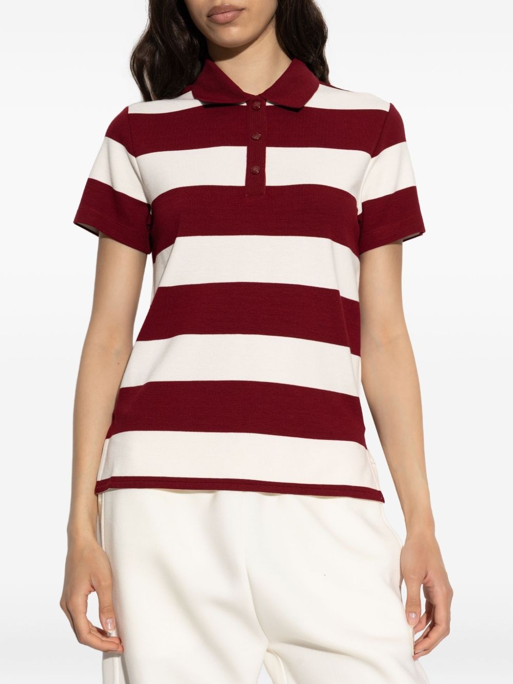 striped polo shirt - 3
