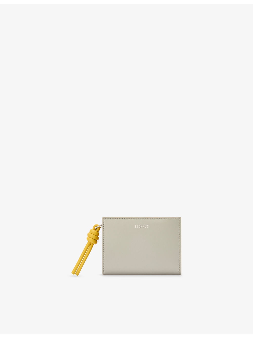 Knot Compact Leather Wallet - 1