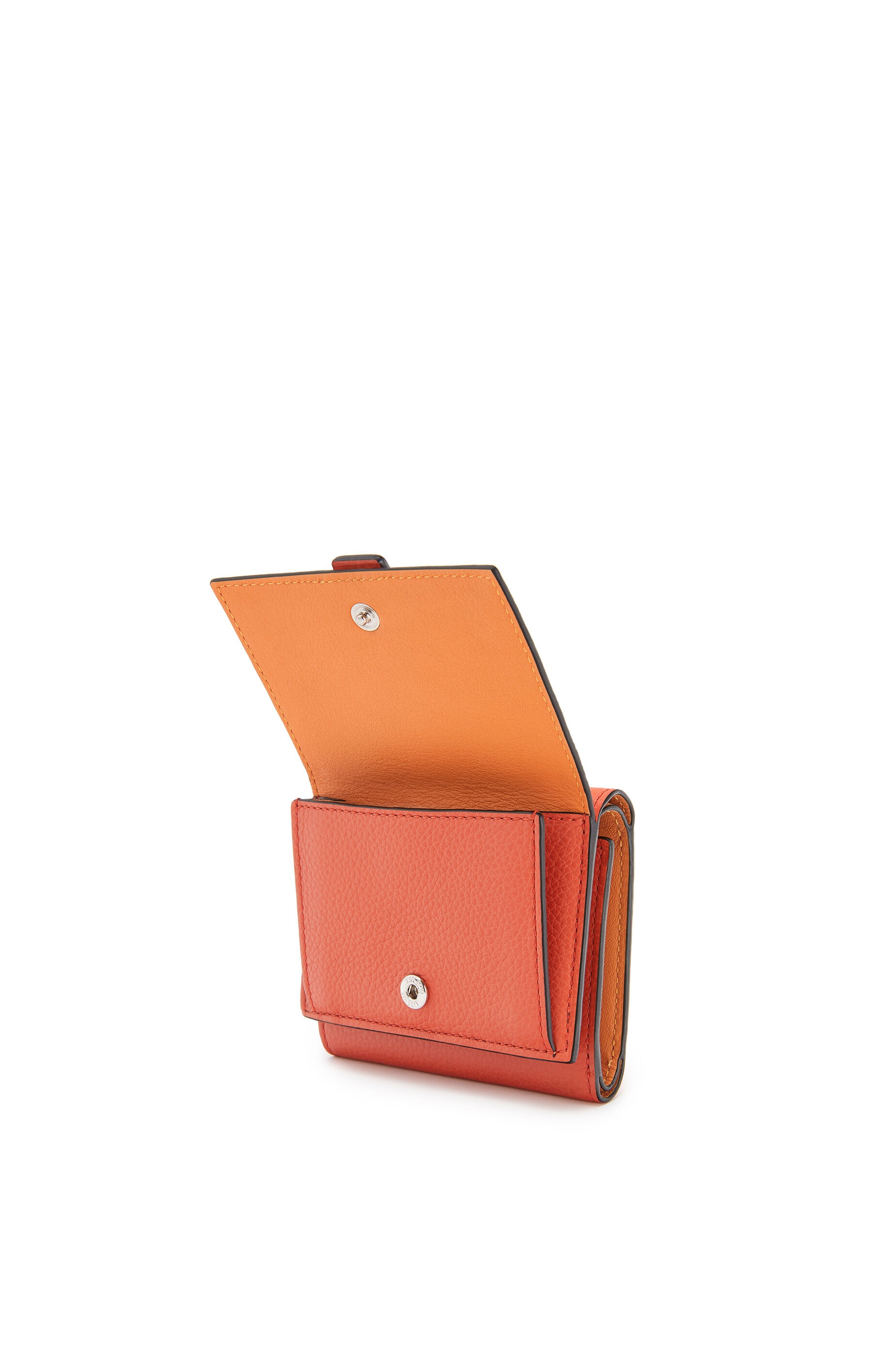 Trifold wallet in soft grained calfskin - 2