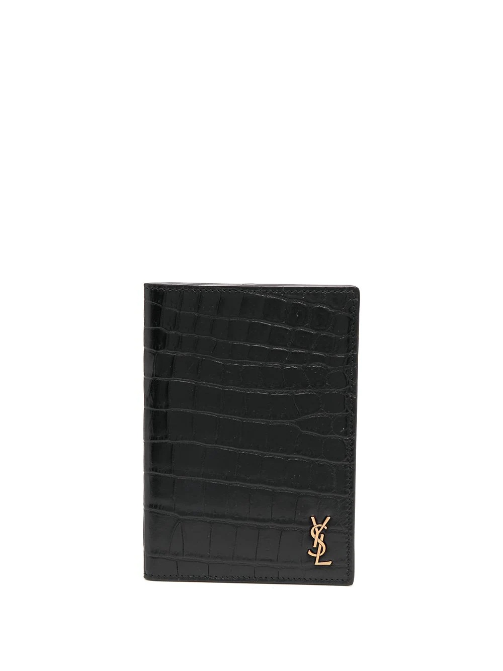 embossed logo cardholder - 1