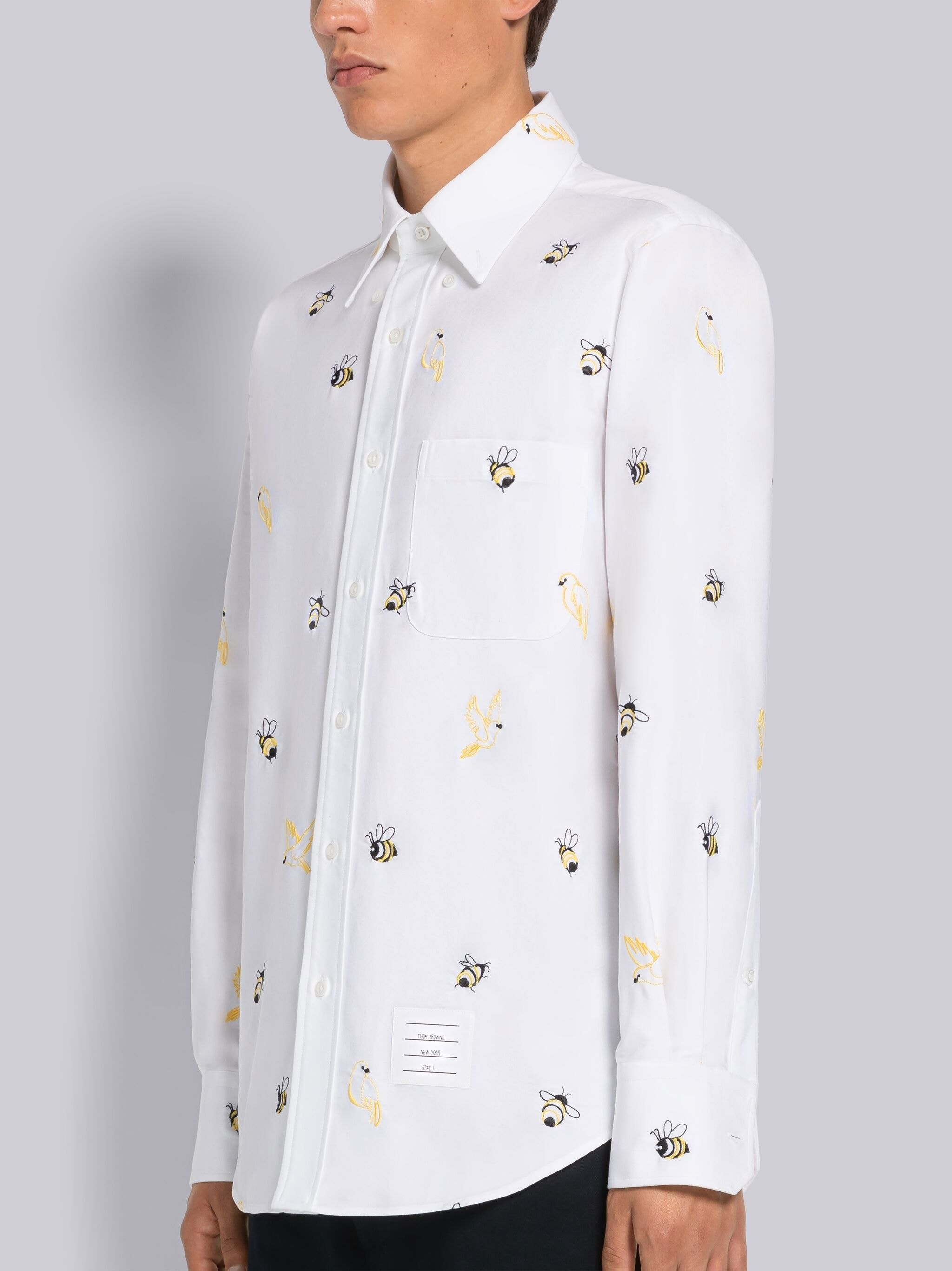BIRDS AND BEES STRAIGHT FIT SHIRT - 2