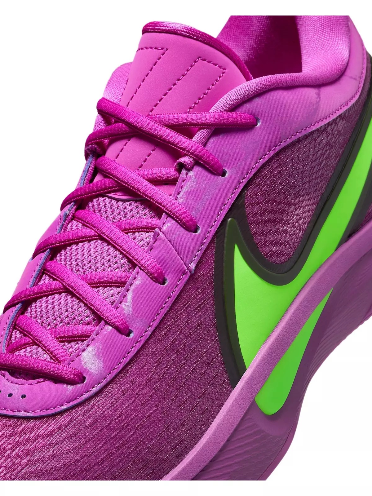 Giannis Freak 6 "Bold Berry/Hyper Violet/Black/Green" Men's Basketball Shoe - 6