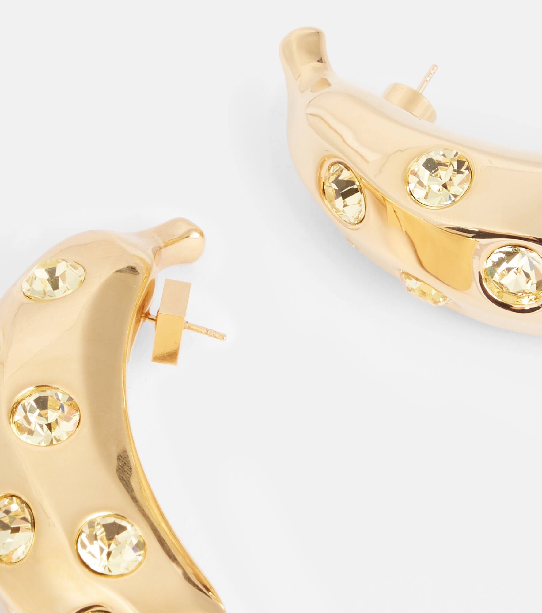 Bananes crystal-embellished earrings - 4