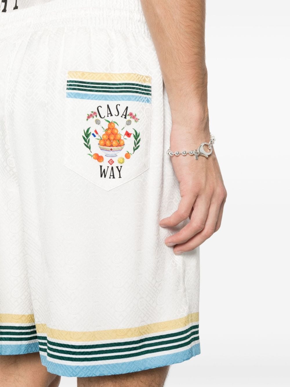 Casa Way monogram shorts - 5