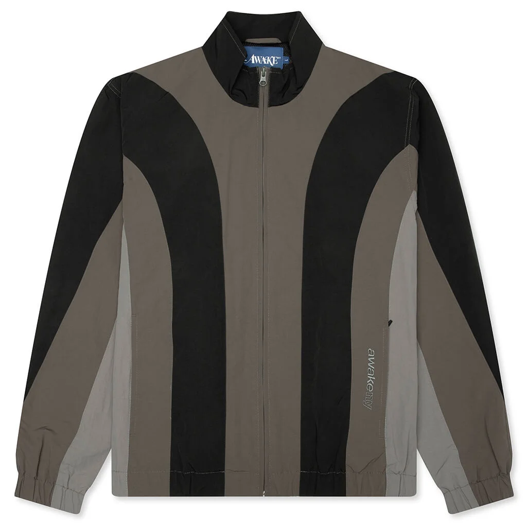 PUSHERMAN TRACK JACKET - BLACK - 1