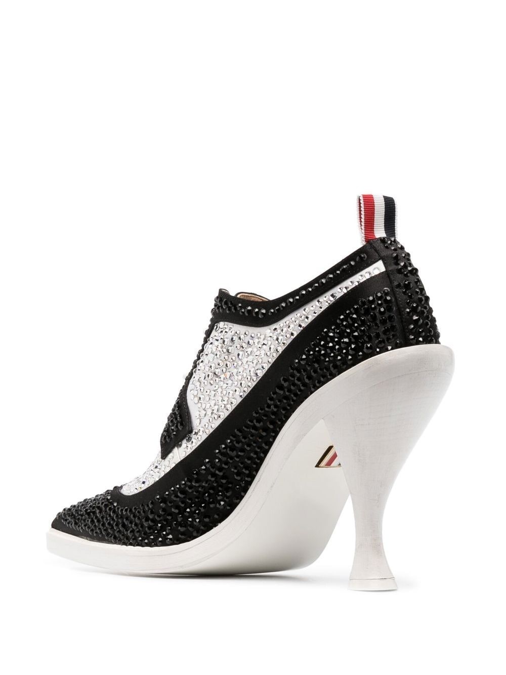 crystal-embellished 105mm derby shoes - 3
