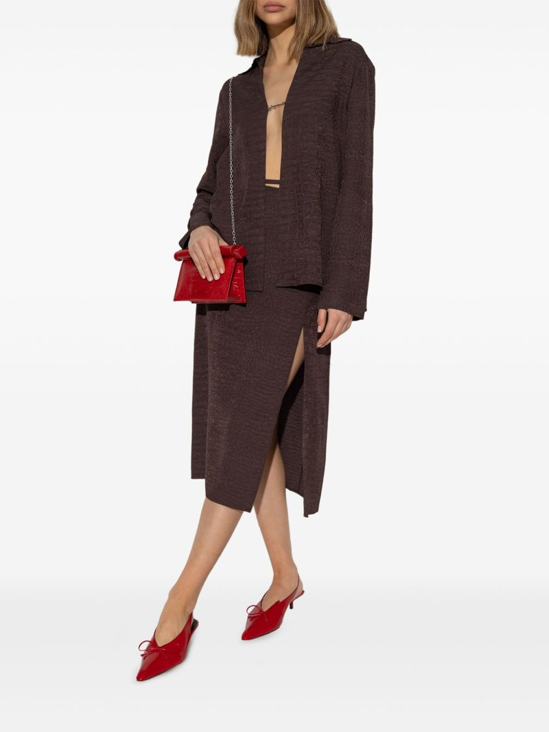 JACQUEMUS Notte midi skirt outlook