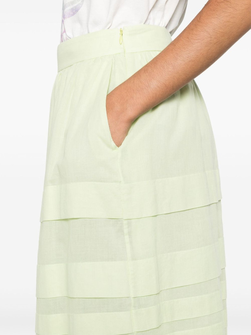 ribbed midi skirt 5