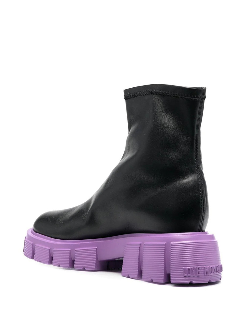 lug-sole 50mm 발목 부츠 3