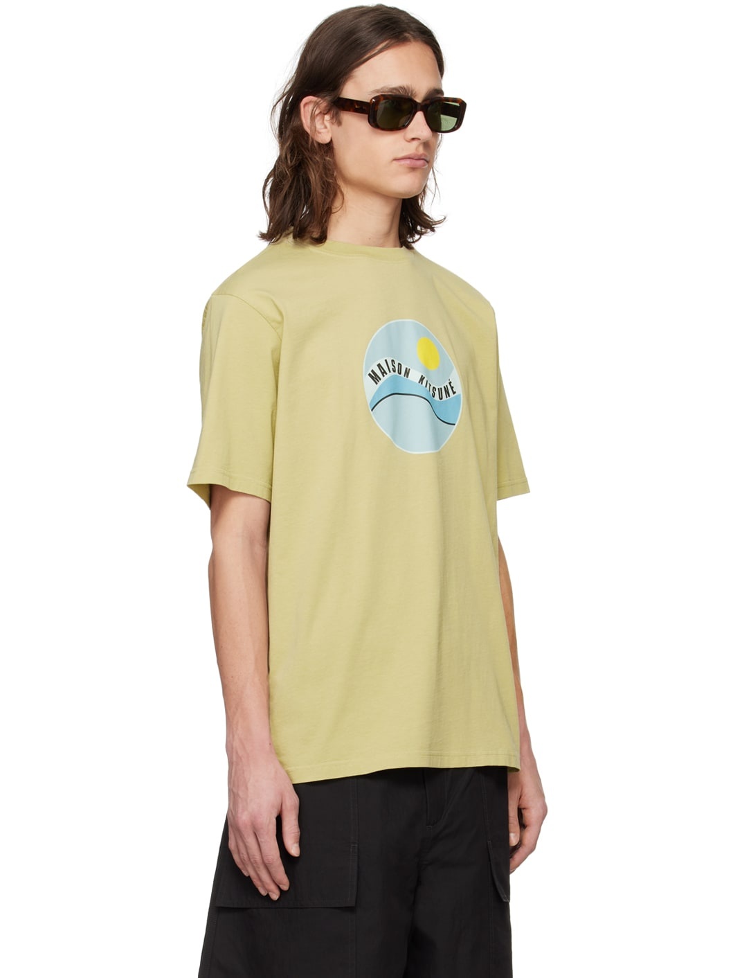 Khaki Pop Wave T-Shirt - 2