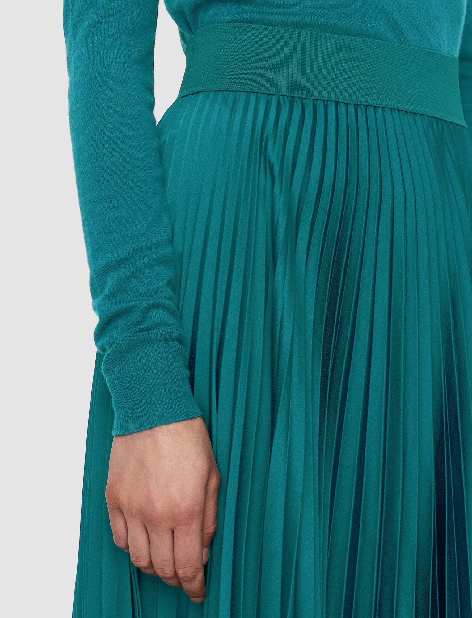 Knit Weave Plissé Ade Skirt - 4