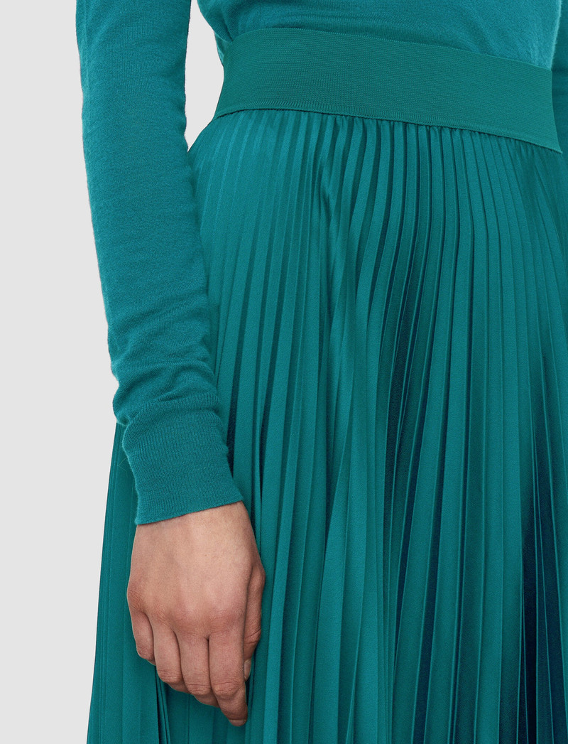 Knit Weave Plissé Ade Skirt 4