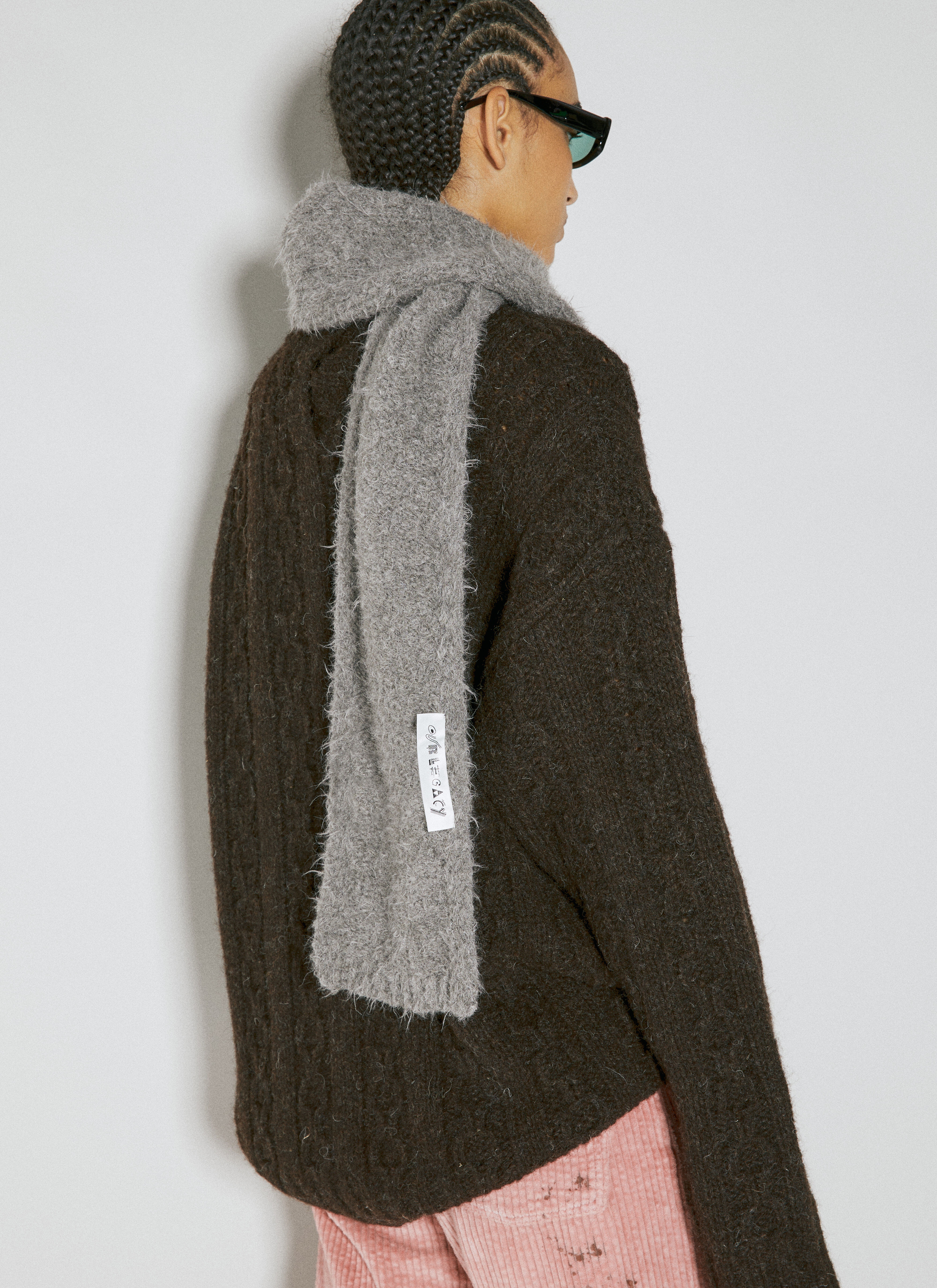 Our legacy FLOSS SCARF Blue Acrylic